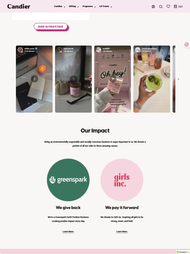Shopify香薰站借鑒